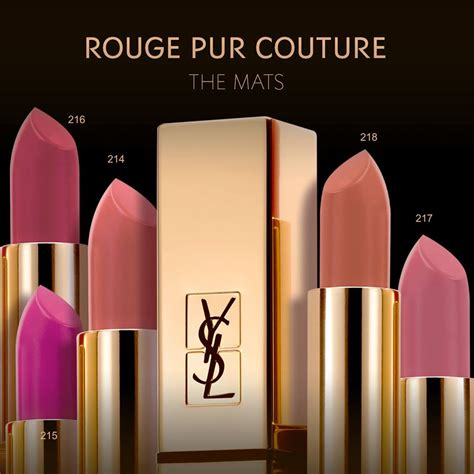 ysl rouge pur couture the mats 217|ysl couture.